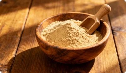 Asian ginseng root botanical powder