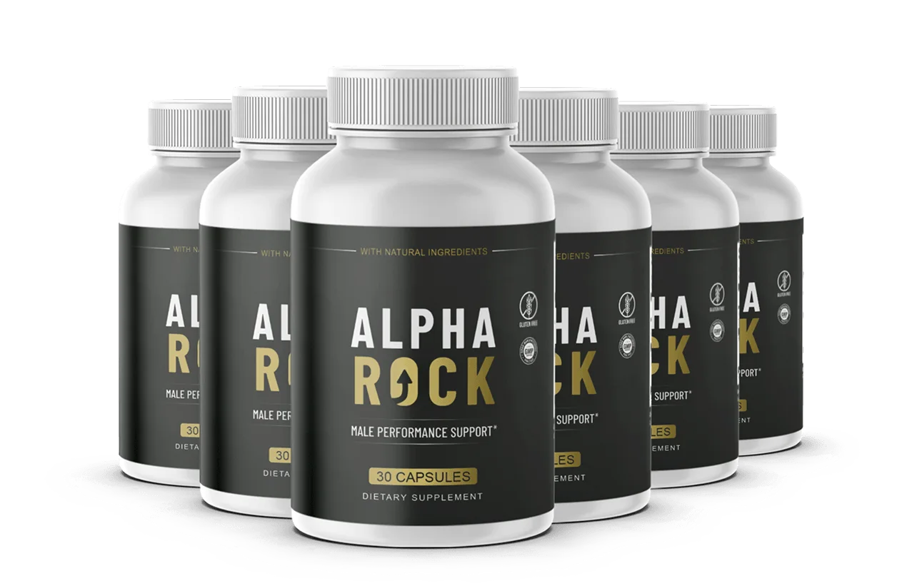 Six-bottle best-value package of AlphaRock with free shipping